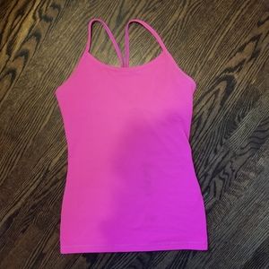 Neon Pink Ivivva tank top